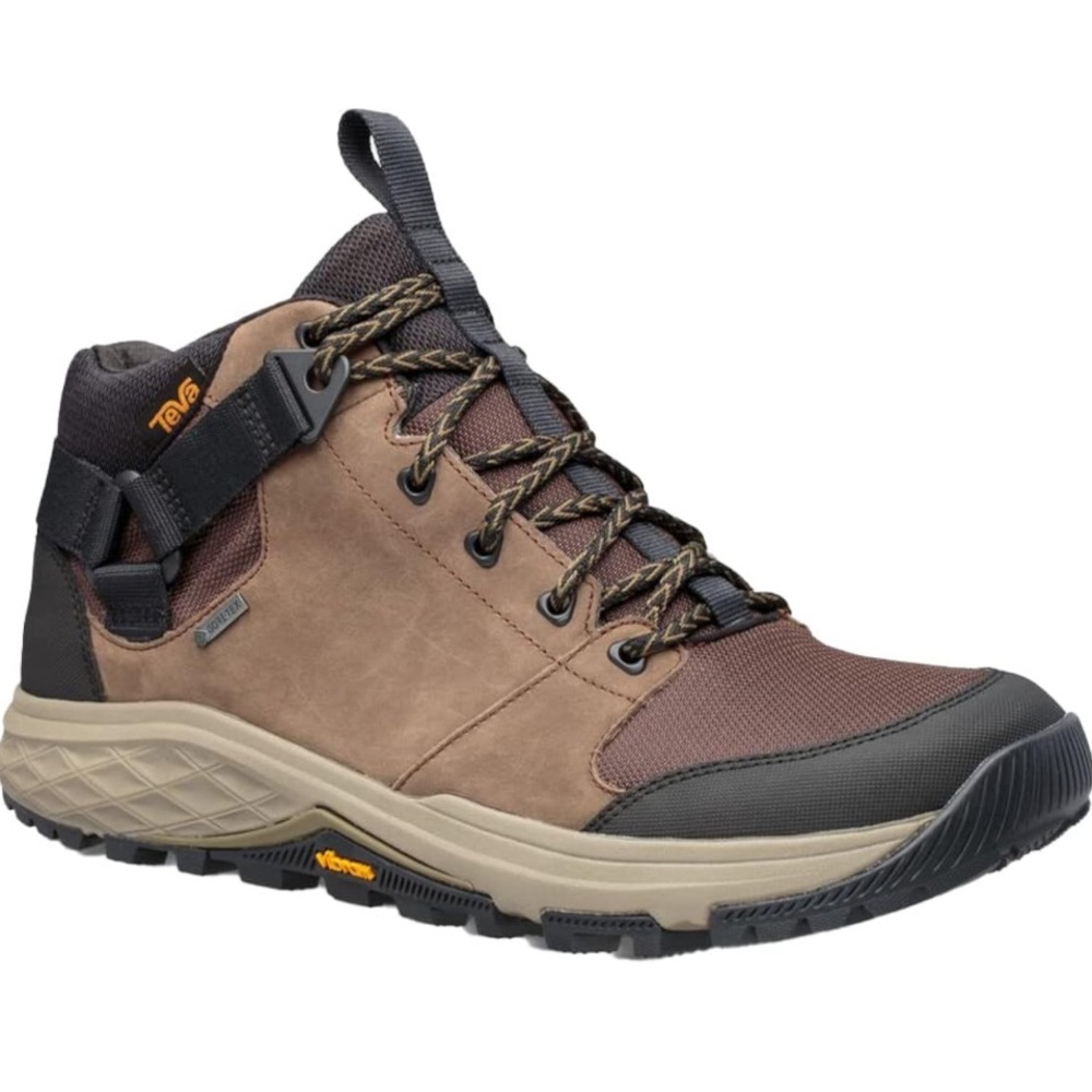 Teva Men’s 8.5 Chocolate Chip Grandview GTX brown and Black Mid-Top Hiking Boot
